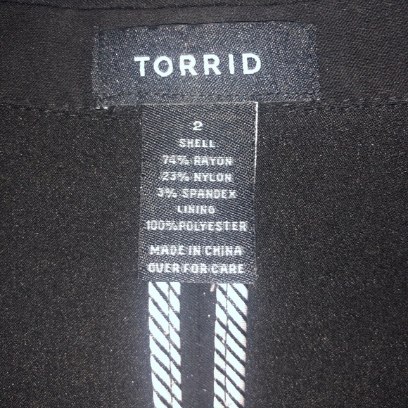 Torrid Black Blazer - Picture 2 of 7